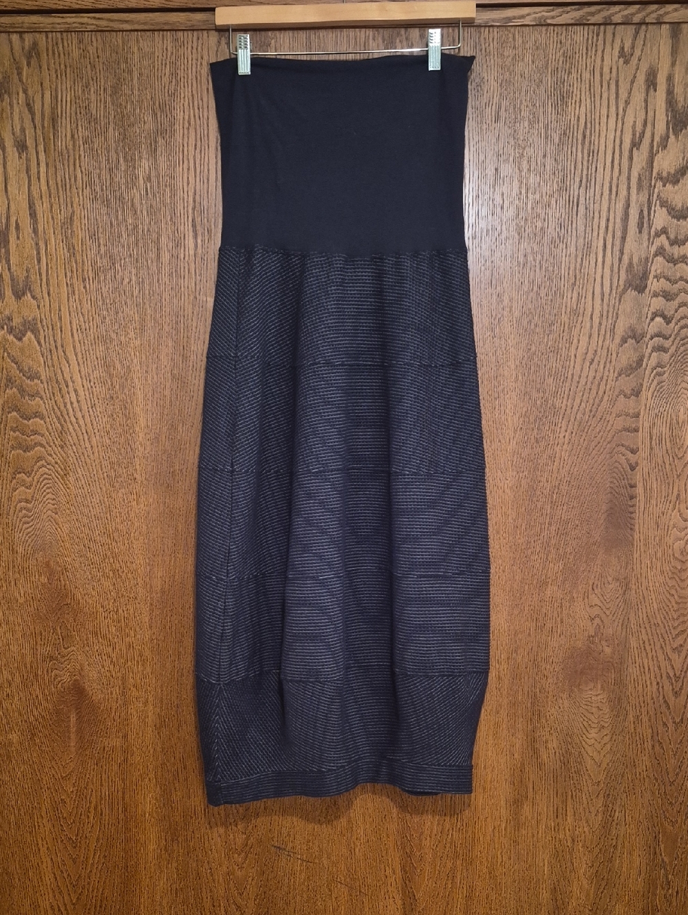 Elemente Clemente Strapless Knit Maxi Dress Or Skirt Bubble Style